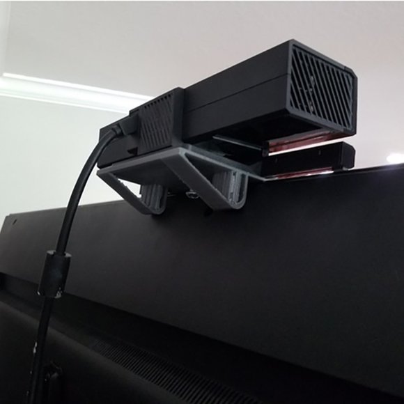 Microsoft Xbox One Kinect TV Stand Wide Clearance Motion Sensor Monitor Case - Picture 2 of 2